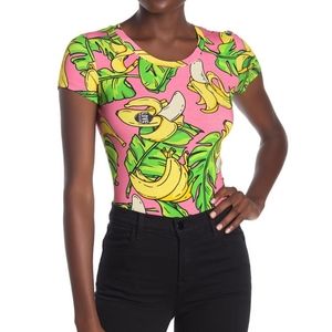 Love Moschino Banana tee size 2